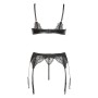 CONJUNTO DE 3 PIEZAS MARILYN NEGRO BEAUTY NIGHT FASHION