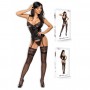 CORSET ET STRING MARILYN NOIR BEAUTY NIGHT FASHION