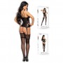 CORSET ET STRING MARILYN NOIR BEAUTY NIGHT FASHION