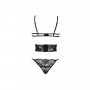 BEAUTY NIGHT FASHION NOELE TEDDY SET BLACK