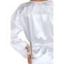 BEAUTY NIGHT FASHION FABIENNE DRESSING GOWN AND THONG WHITE
