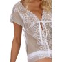 BEAUTY NIGHT FASHION FEDERICA 2 PIECE SET WHITE