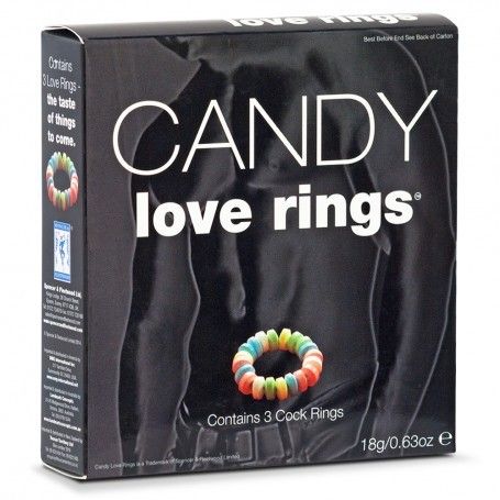 Image: CANDY LOVE RINGS 3 PACK on Prazer24 Sex Shop Online