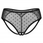 BRAGUITAS CON ABERTURA NUITES NEGRO OBSESSIVE