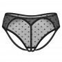 CUECA COM ABERTURA NUITES PRETO OBSESSIVE