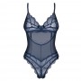 BODY CON APERTURA NIGHTLY AZUL