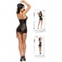 BEAUTY NIGHT FASHION MARILYN CHEMISE AND THONG BLACK