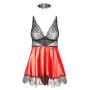 BEAUTY NIGHT FASHION EVE CHEMISE RED