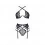 CONJUNTO DE 2 PIEZAS NATASHA NEGRO BEAUTY NIGHT FASHION