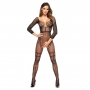 CATSUIT LORNA NEGRO BEAUTY NIGHT FASHION