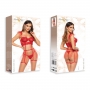 CONJUNTO DE 4 PIEZAS ISAURA ROJO BEAUTY NIGHT FASHION