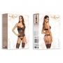 CORSET ET STRING GOLDIE NOIR BEAUTY NIGHT FASHION