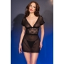 NUISETTE ET STRING CR-4830 NOIR CHILIROSE