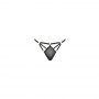 PASSION MEGGY THONG BLACK