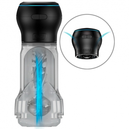 MASTURBATEUR FEEL POCKET STROKER CRYSTAL + POWERBLOW COMBO KIIROO