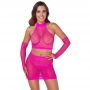 CONJUNTO DE 4 PIEZAS ROSA FANTASY BY COTTELLI COLLECTION