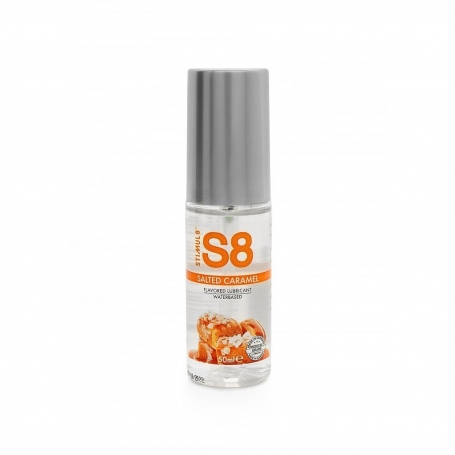 LUBRICANTE A BASE DE AGUA CON SABOR A CARAMELO SALADO S8 STIMUL8 50ML