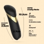 CRUSHIOUS BLINDERS RECHARGEABLE VIBRATING BULLET BLACK