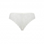 TANGA CON ABERTURA LYRIA BLANCO PASSION