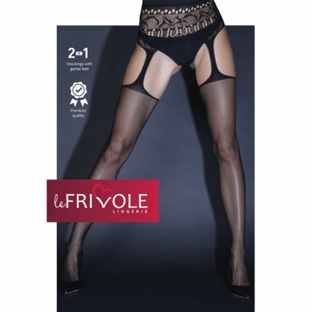 COLLANTS À EFFET JARRETIÈRE LE FRIVOLE