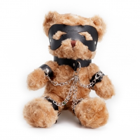 CRUSHIOUS CRUSHITO BONDAGE TEDDY BEAR BLACK 31CM