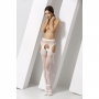 PASSION EROTIC LINE STOCKINGS S022 WHITE