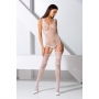 PASSION EROTIC LINE BODYSTOCKING BS074 WHITE