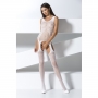 CATSUIT BS061 BLANC EROTIC LINE PASSION