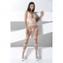 PASSION EROTIC LINE BODYSTOCKING BS058 WHITE