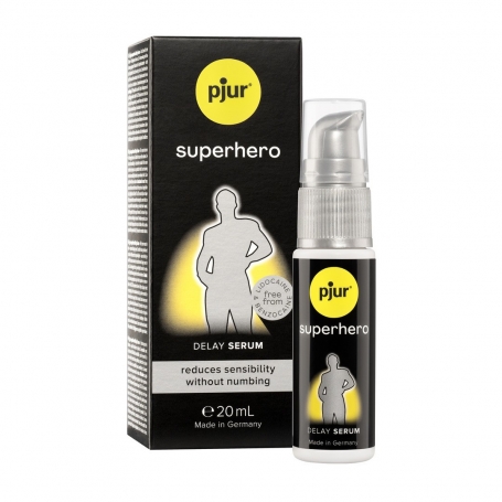 SUERO RETARDANTE SUPERHERO 0.7 FL OZ / 20 ML PJUR