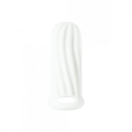 LOLA GAMES HOMME WIDE PENIS SLEEVE WHITE 9-12CM