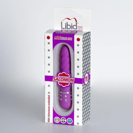 LIBID TOYS SALOMON VIBRATOR PURPLE