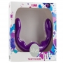 DILDO DOBLE LUNA MORADO ALIVE 
