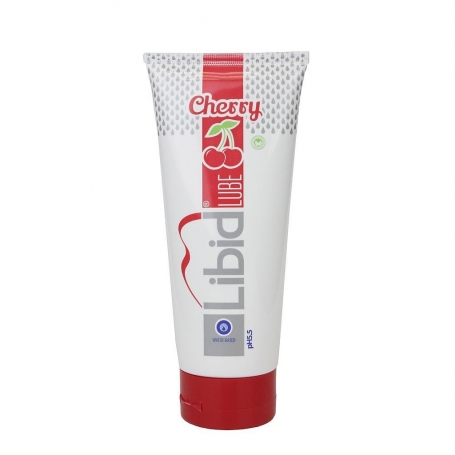 LUBRIFIANT À BASE D'EAU AU ARÔME DE CERISE LIBID LUBE 200ML