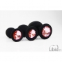 CONJUNTO DE JOIAS PARA TREINO ANAL PRETO CANDY LUST