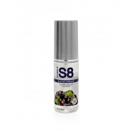 STIMUL8 S8 WATER-BASED FLAVOURED LUBE BLACKCURRANT 50ML
