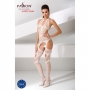 PASSION EROTIC LINE BODYSTOCKING BS053 WHITE