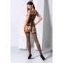 CATSUIT BS067 PRETO EROTIC LINE PASSION