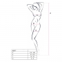 PASSION EROTIC LINE BODYSTOCKING BS077 BLACK