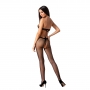 CATSUIT BS080 NEGRO EROTIC LINE PASSION