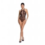 PASSION EROTIC LINE TEDDY BS088 BLACK