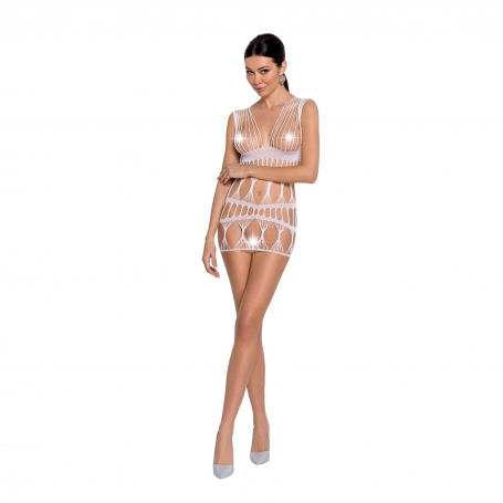 VESTIDO BS089 BRANCO EROTIC LINE PASSION