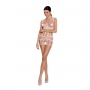 ROBE BS089 BLANC EROTIC LINE PASSION