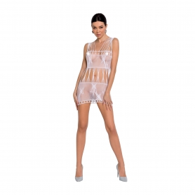 PASSION EROTIC LINE DRESS BS090 WHITE