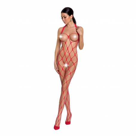 CATSUIT BS091 ROUGE EROTIC LINE PASSION