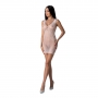PASSION EROTIC LINE DRESS BS097 WHITE