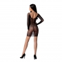VESTIDO BS101 PRETO EROTIC LINE PASSION