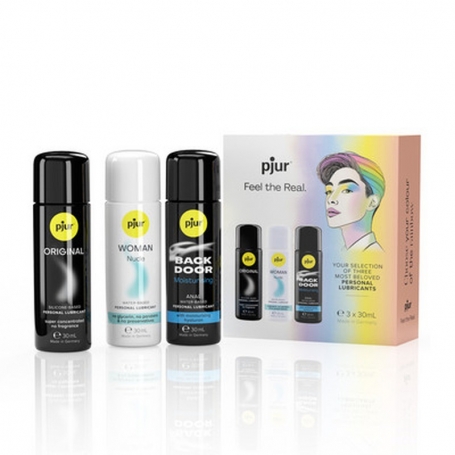 ENSEMBLE DE LUBRIFIANTS PJUR PRIDE BOX - 3 X 30 ML