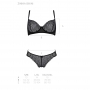PASSION ECO ZINNIA BIKINI BLACK 2 PIECE SET 