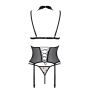 CORPETE E TANGA DOMINICA BEGE DEVIL COLLECTION PASSION
